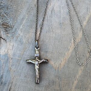 Silver Cross Necklace